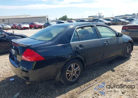 2007 Honda Accord 2.4 Ex из США, поврежденный, VIN 1HGCM56747A136530